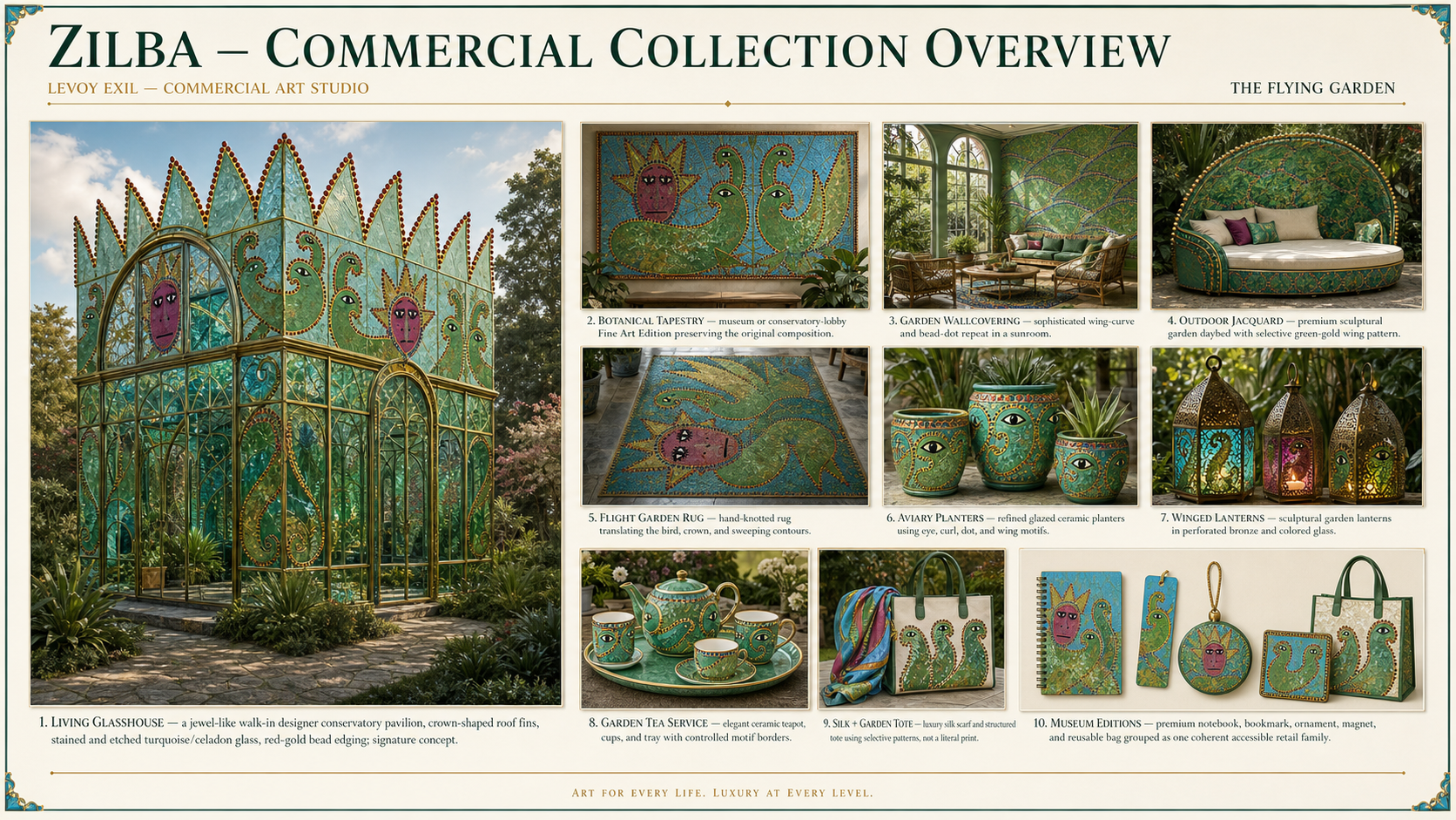 Zilba Commercial Collection Overview asset for Commercial Licensing Collection No. 1.